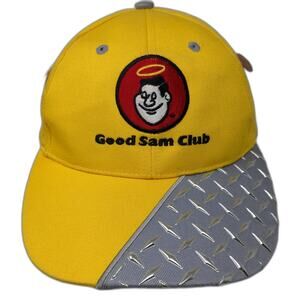 Good Sam Club Strapback Baseball Cap Yellow One Size Adjustable Cap America